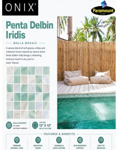 ONIX IRIDIS Pool Tiles